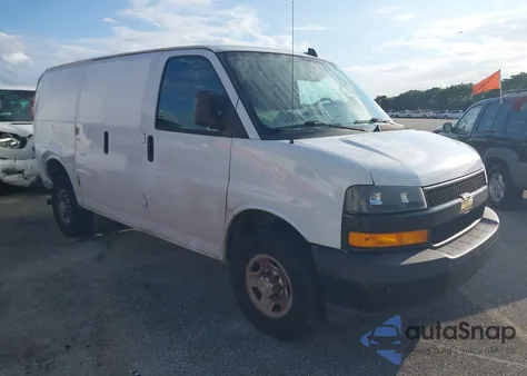 2019 Chevrolet Express G2500 from USA, damaged, VIN 1GCWGAFG6K1368728
